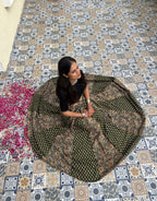 Gulabi Shehar Women Printed Skirt - Bangalore Garden Butti - Paisley