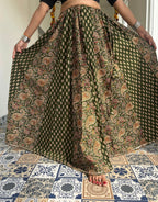 Gulabi Shehar Women Printed Skirt - Bangalore Garden Butti - Paisley