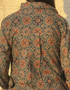 Ajarakh Mandala Cotton Regular Fit Dress