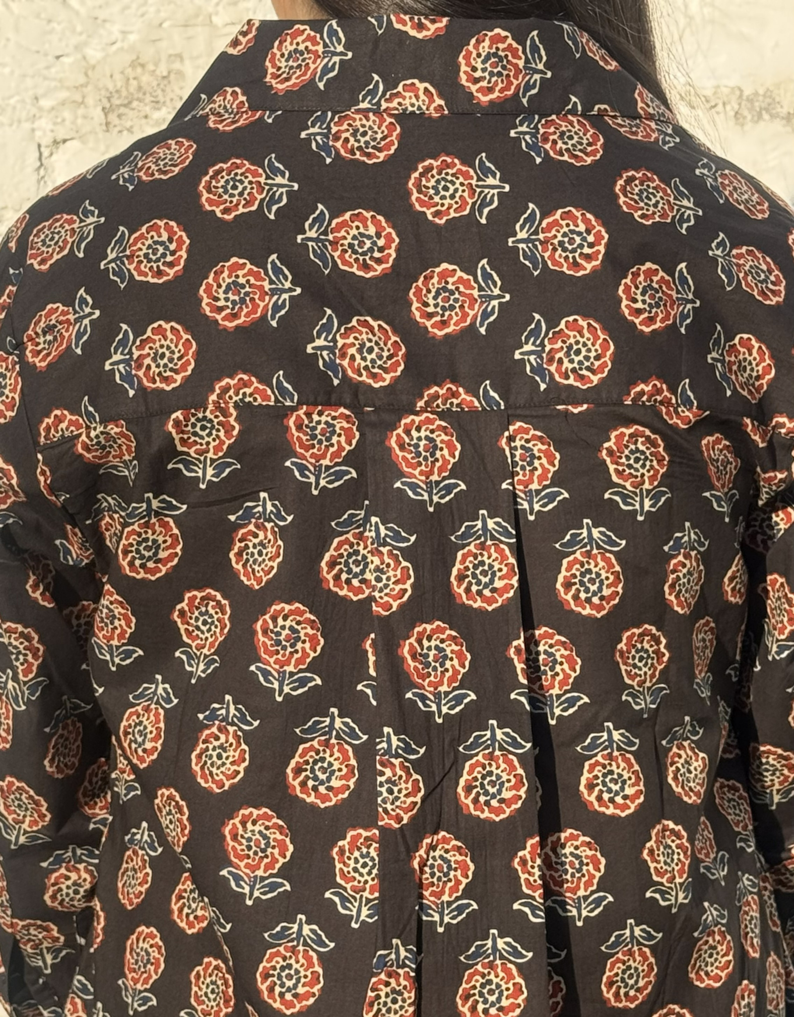 Black Gulmohar Cotton Regular Fit Dress