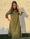 Banglore Garden Butti Cotton Regular Fit Dress