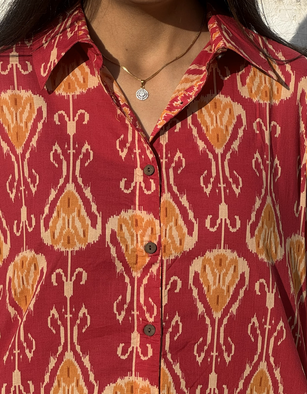 Jaipur Ikat Cotton Regular Fit Dress