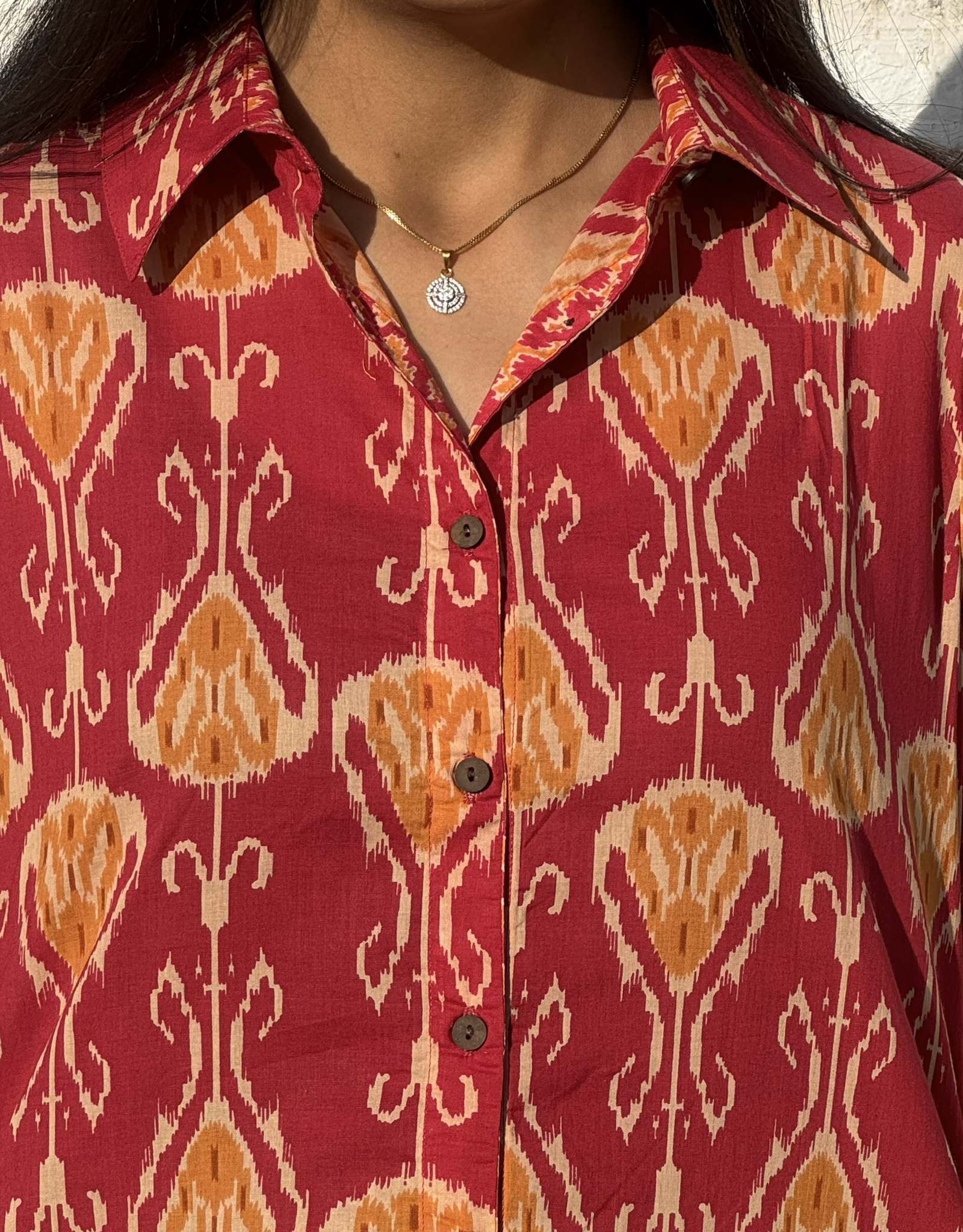 Jaipur Ikat Cotton Regular Fit Dress