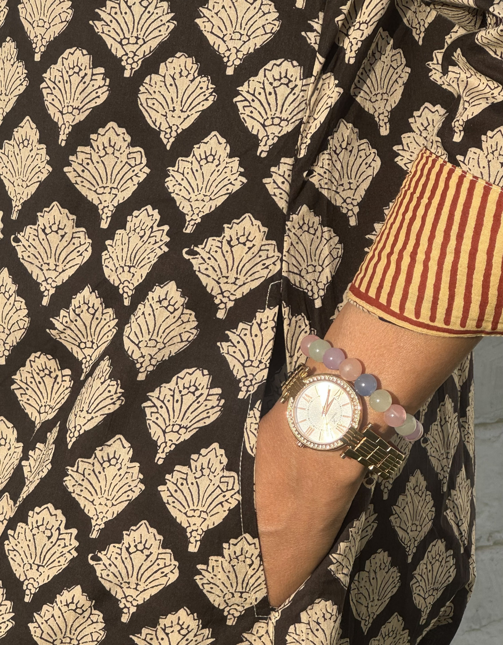 Mono B&W  Butta 2 Cotton Regular Fit Dress