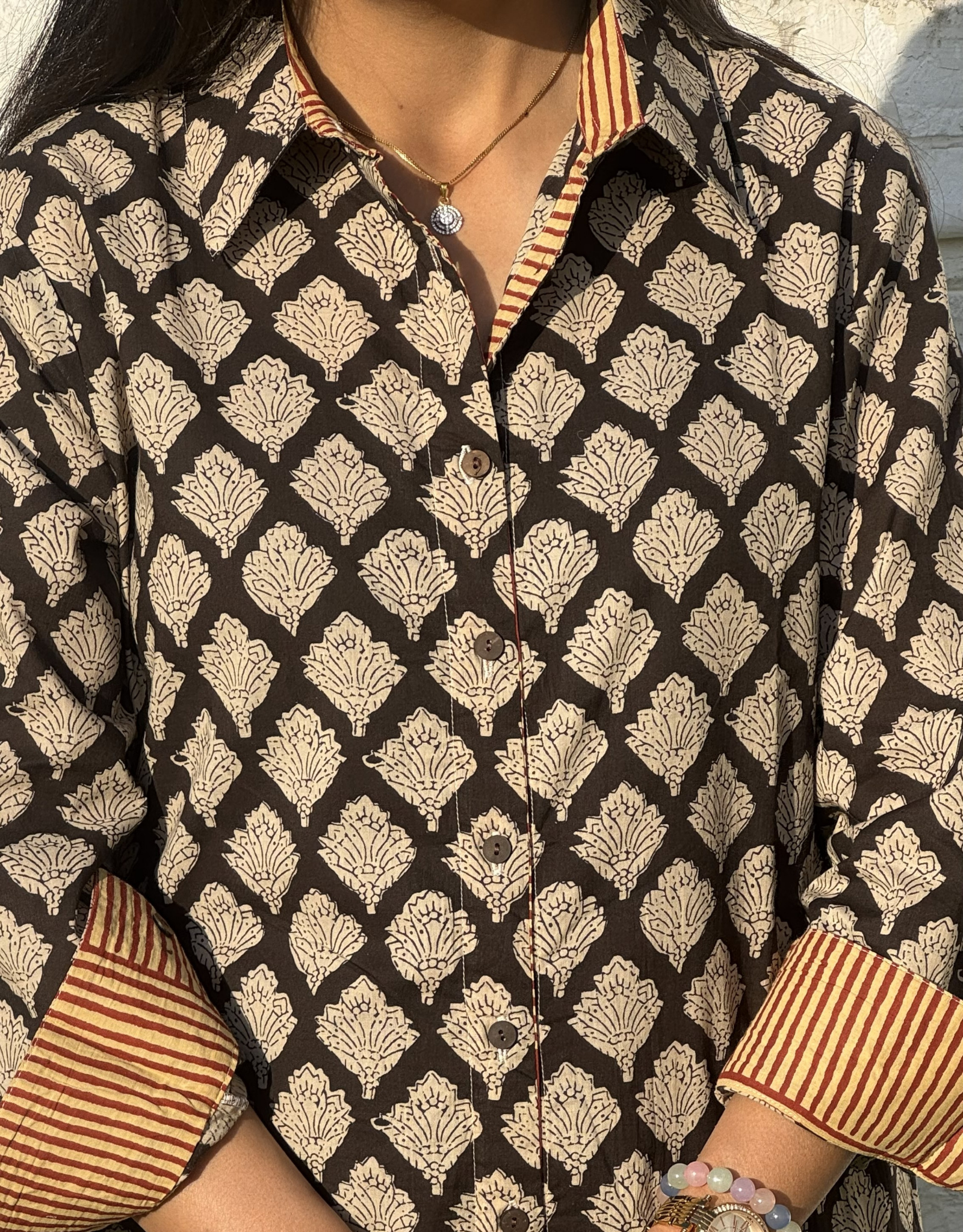 Mono B&W  Butta 2 Cotton Regular Fit Dress