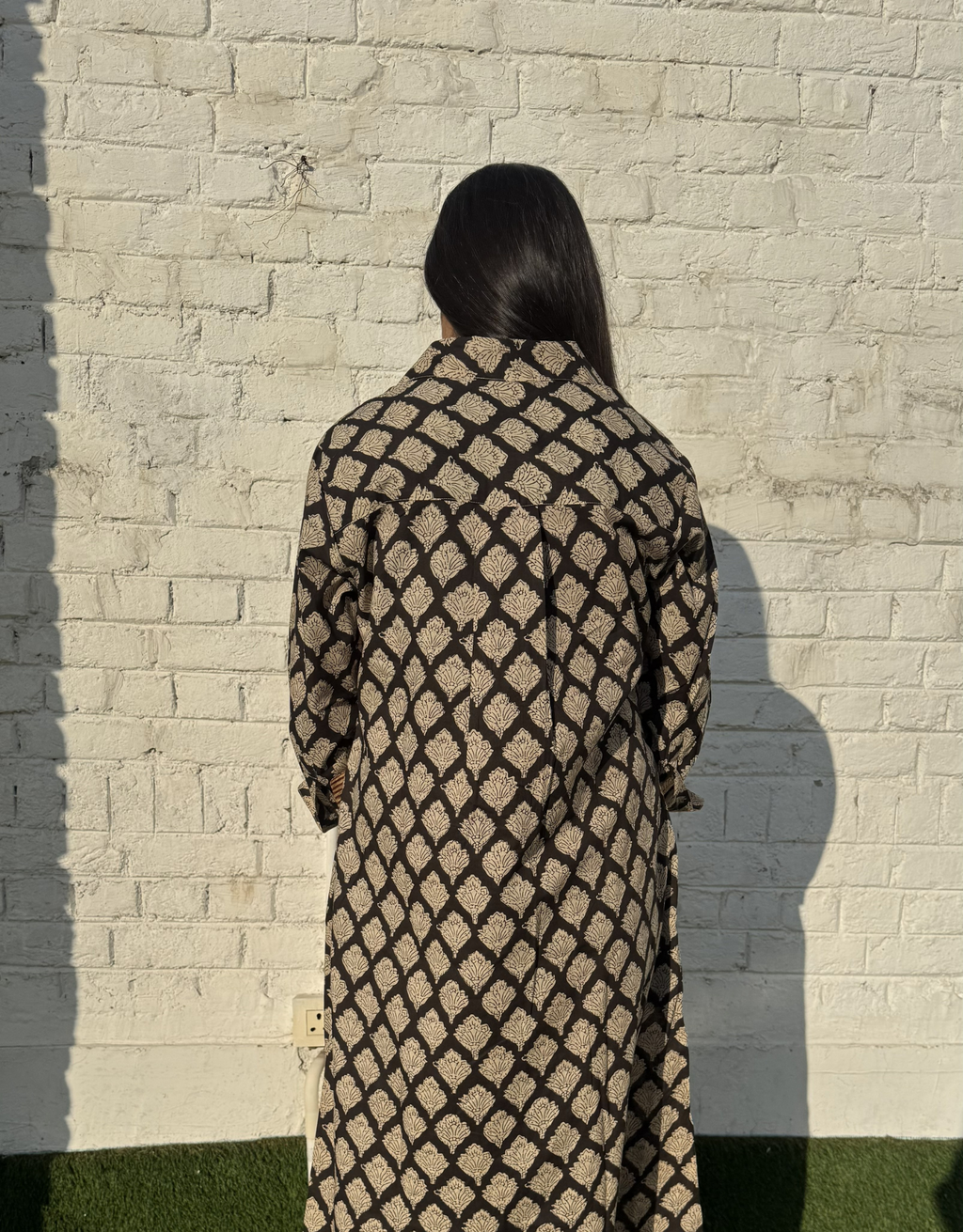 Mono B&W  Butta 2 Cotton Regular Fit Dress