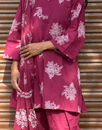 Farshi Pure Cotton Salwar Suit - Pink