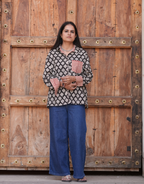 Mono B&W Butta 2 Cotton Oversized Shirt