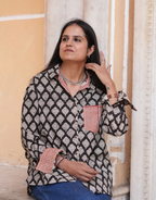 Mono B&W Butta 2 Cotton Oversized Shirt
