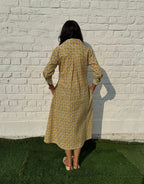 Olive Butti Cotton Regular Fit Dress